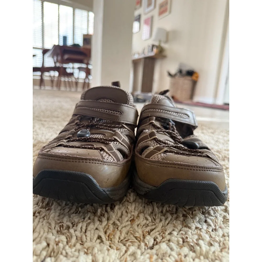 Orthofeet Men's Orthopedic Closed Toe Sandals Leather Comfort‎ Walking